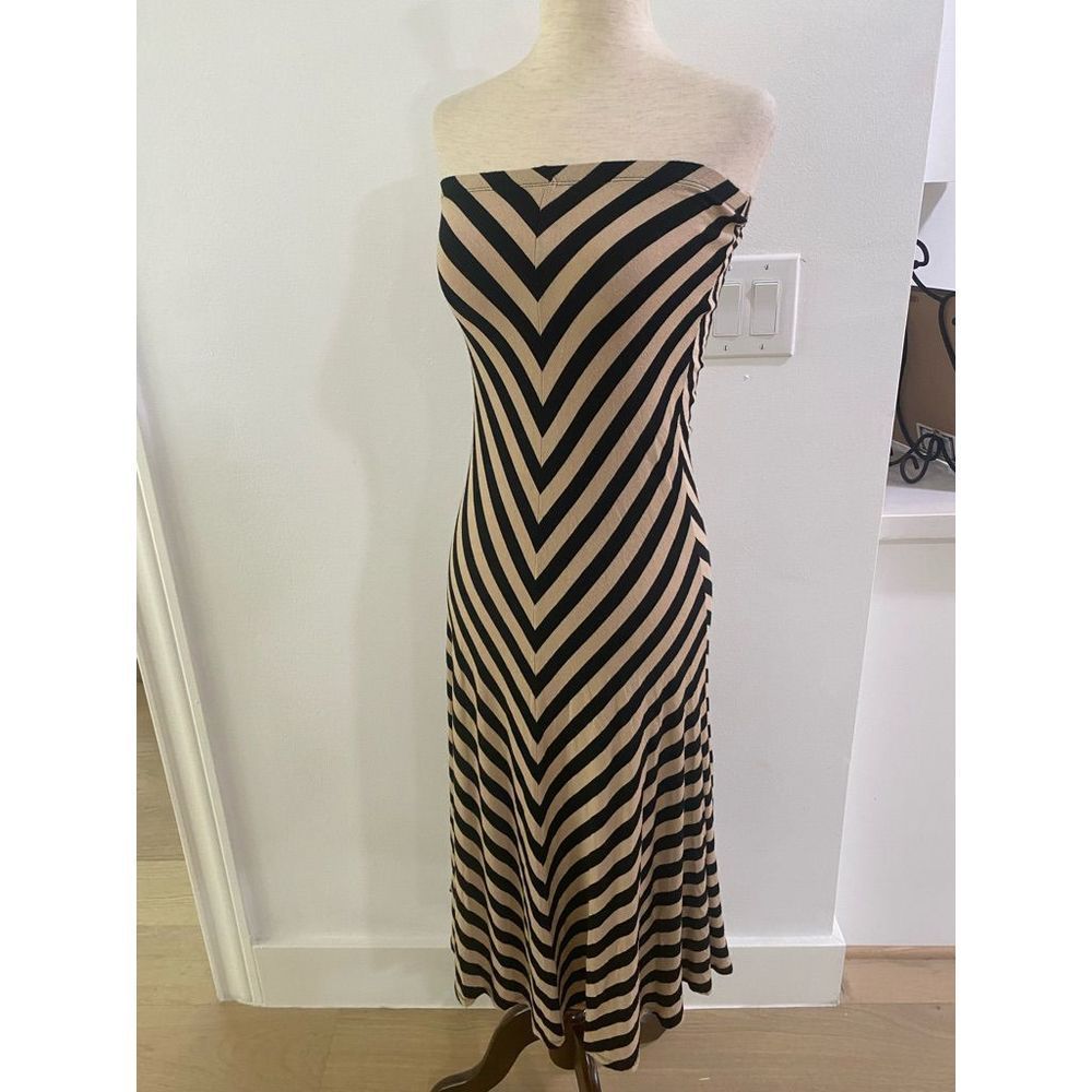 548 Brand Strapless Chevron Dress 548 Brand Strapless Chevron Dress